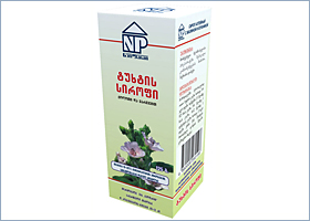 ტუხტის სიროფი ჟოლოთი და მარწყვით