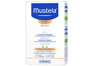 რბილი და ცხიმიანი საპონი ქოლდ კრემით - მუსტელა