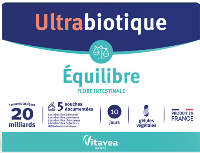 ულტრაბიოტიკი Equilibre ნაწლავური ფლორის ბალანსისთვის NEW