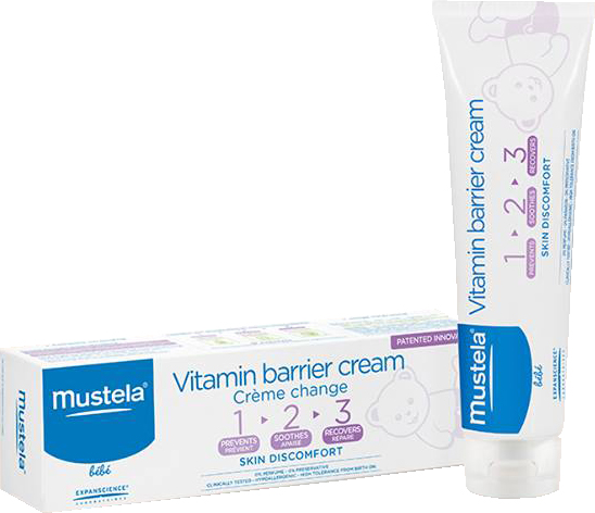 დამცავი ვიტამინიზირებული კრემი 123 - მუსტელა