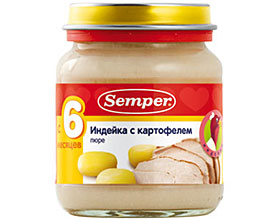 ინდაურისა და კარტოფილის პიურე