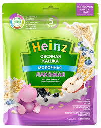 ჰეინცი - შვრიის ფაფა ვაშლით, მოცხარით და  მოცვით