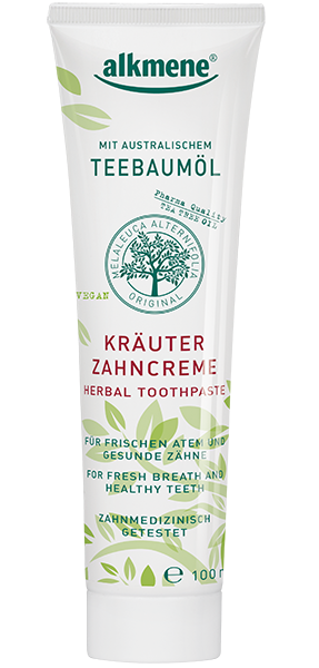 ალკმენე - კბილის პასტა ჩაის ხის, ჰერბალი