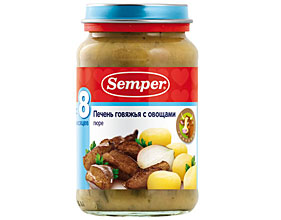 ხბოს ღვიძლი ბოსტნეულით