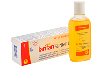 ლარიფანი დამწვრობის შემდეგ