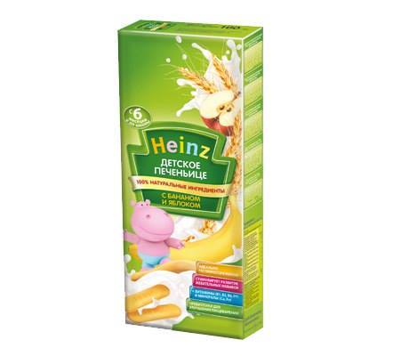 ჰეინცი - ორცხობილა ბანანით და ვაშლით