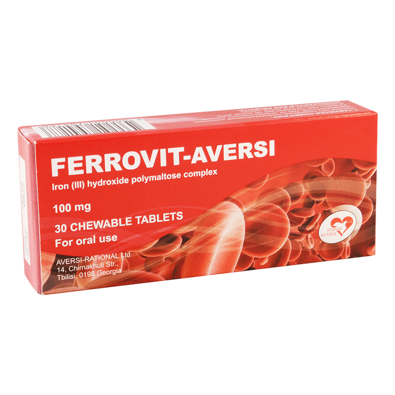 ფეროვიტი-ავერსი 100მგ