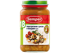 ბიფსტროგანოვი ბრინჯითა და ბოსტნეულით