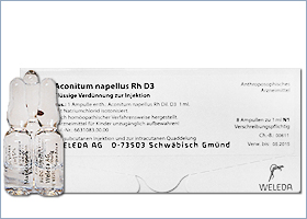 აკონიტი Rh D3 - ველედა