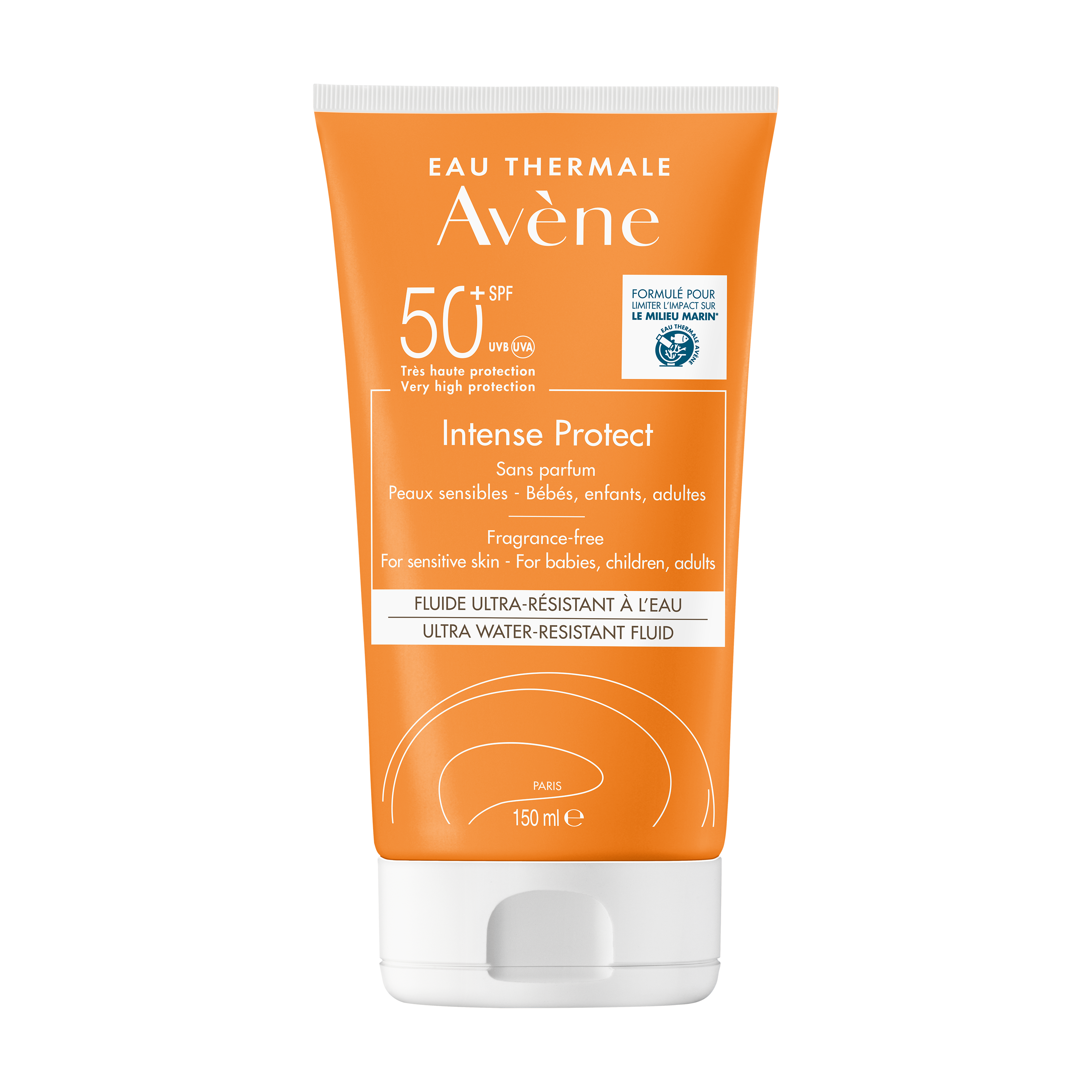 ინტენს პროტექტი ძალიან მაღალი დაცვა  მდფ 50+ - ავენი