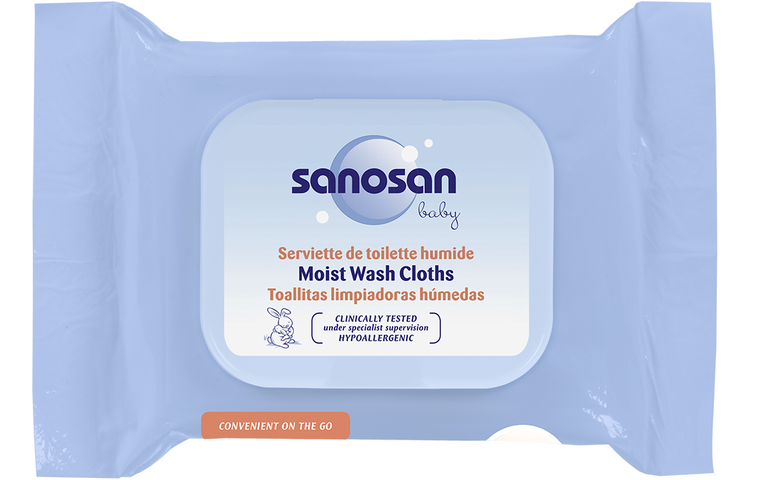 სანოსანი - საბავშვო სველი ხელსახოცი