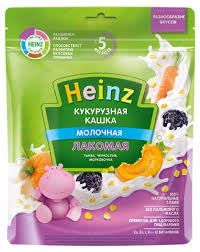 ჰეინცი - სიმინდის ფაფა გოგრით,შავი ქლიავით და სტაფილოთი