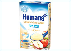 მარცვლეულის ურძეო ფაფა ვაშლით