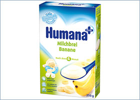 ბანანის რძიანი ფაფა