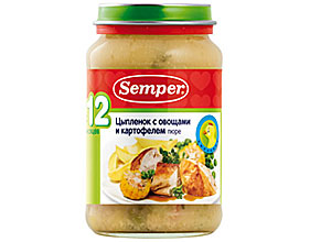 წიწილას რაგუ კარტოფილითა და ბოსტნეულით