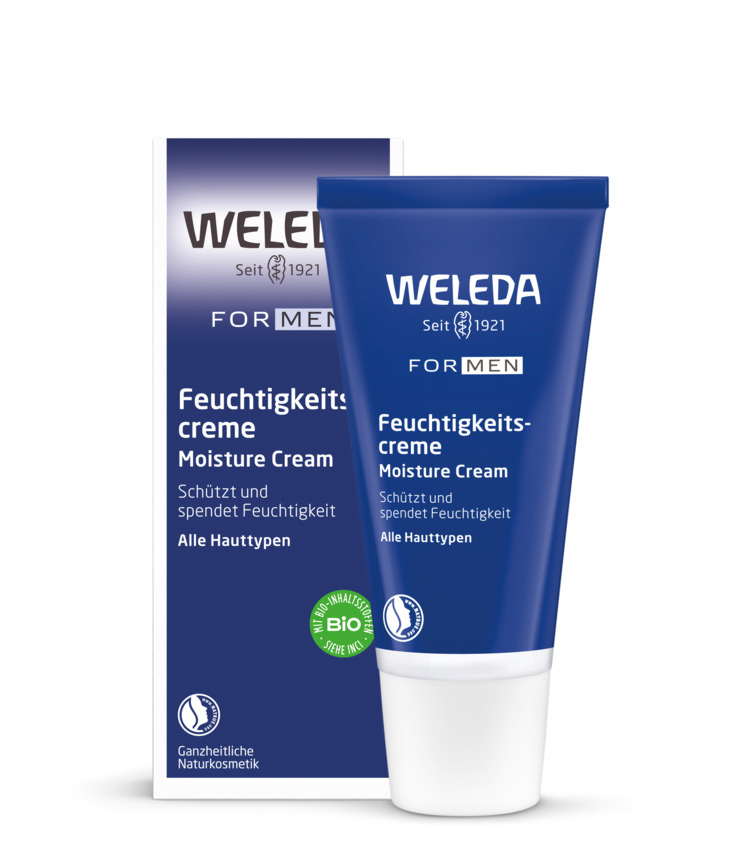 დამატენიანებელი კრემი მამაკაცებისთვის - ველედა