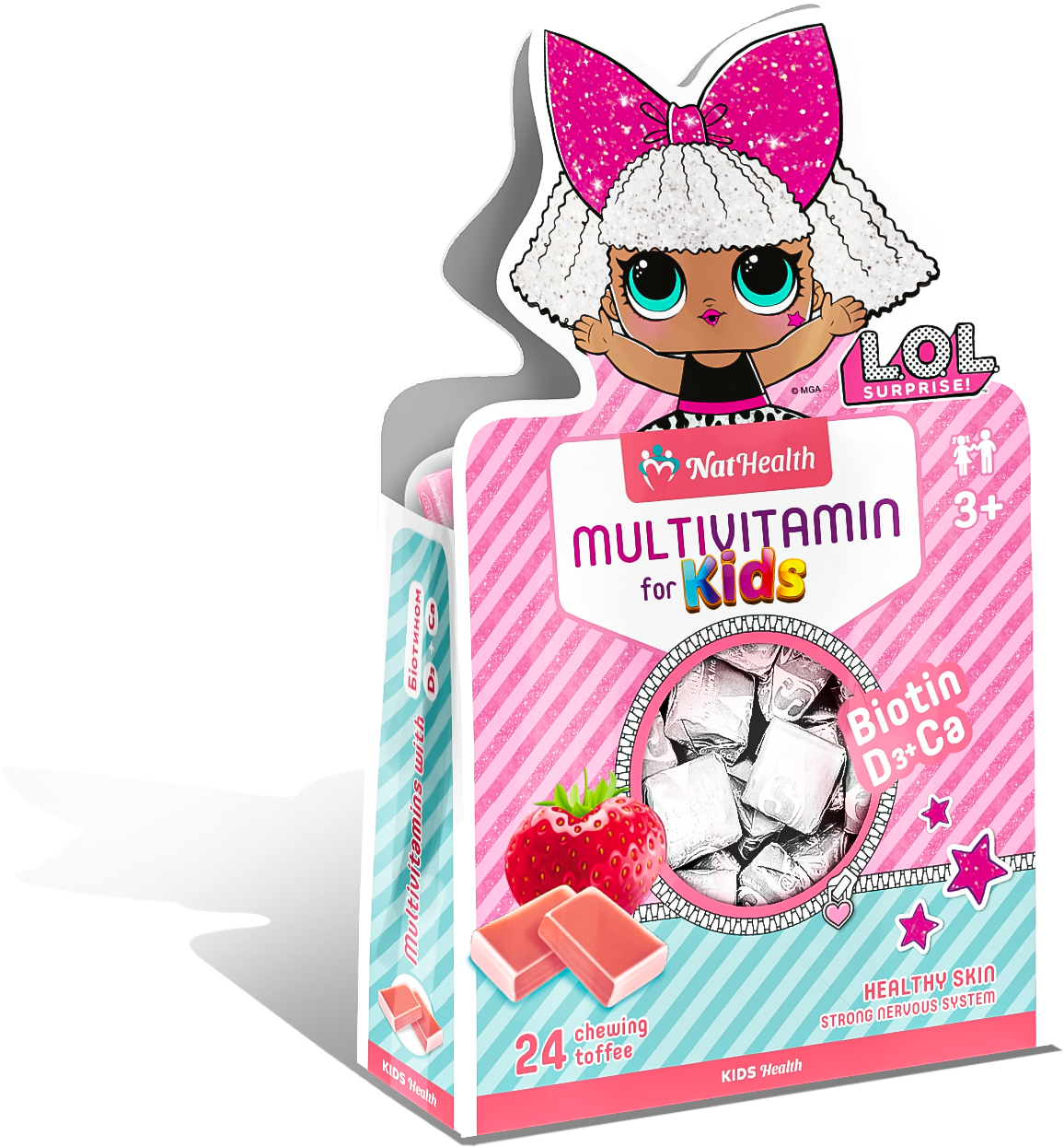 NatHealth მულტივიტამინები ბავშვებისთვის