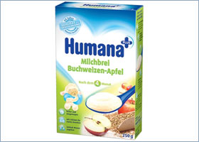 წიწიბურას რძიანი ფაფა ვაშლით