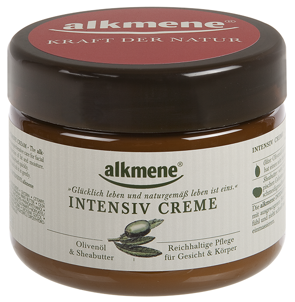 ალკმენე - სახის და ტანის ინტენსიური კრემი ზეთისხილით და შიის კარაქით