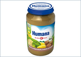 კარტოფილი ყვავილოვანი კომბოსტოთი, ბროკოლით, ხბოს ხორცით