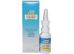 გუნა-რინო ცხვირის სპრეი (ნატუროპათი)