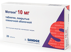 მოტეკი 10მგ