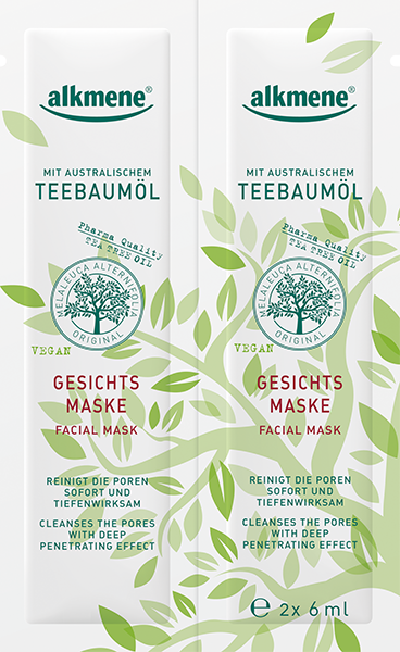 ალკმენე - სახის ნიღაბი ჩაის ხის