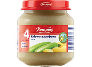 პიურე ყაბაყი კარტოფილით